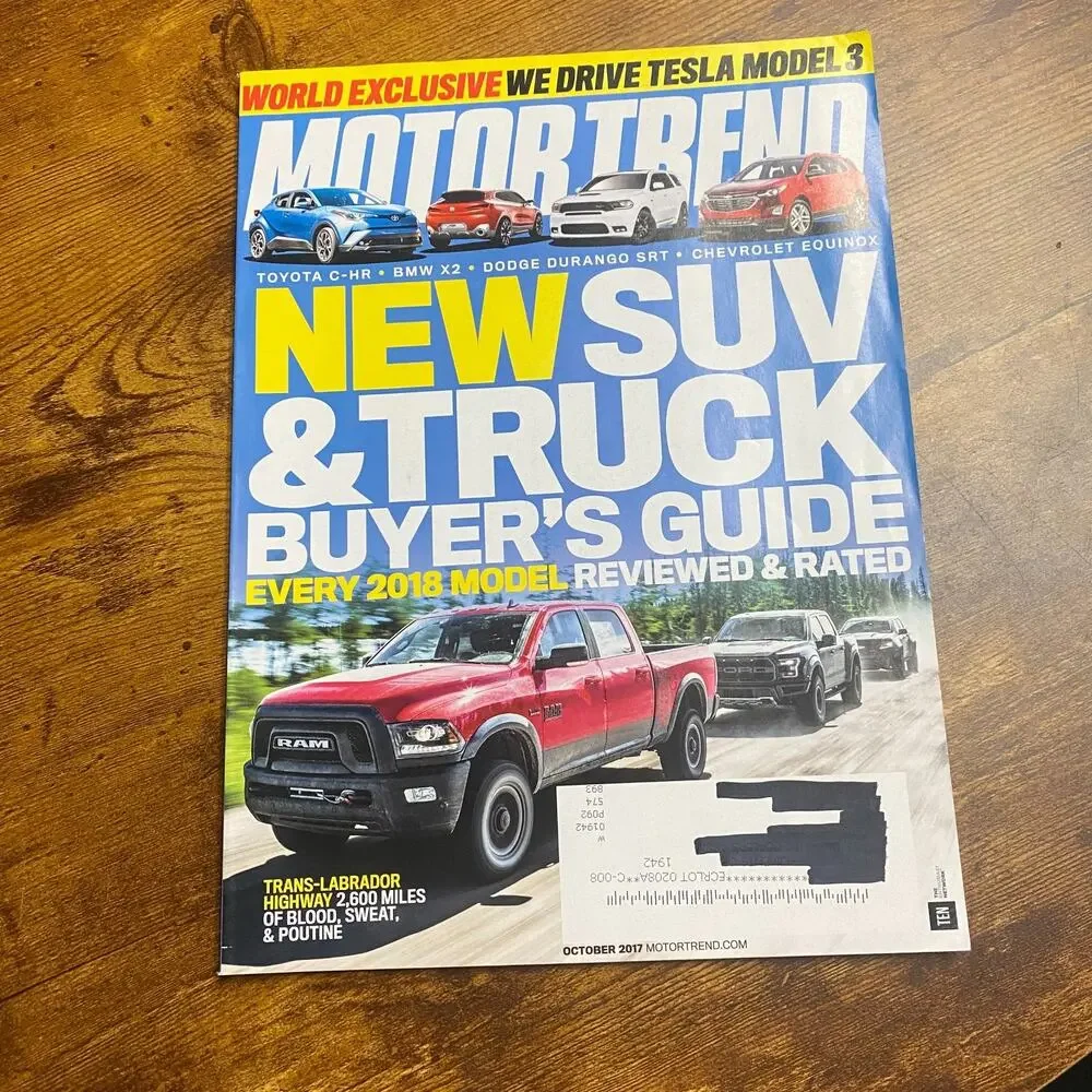 Motor Trend Magazine October 2017